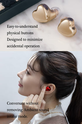 AVIOT TE-I3 medical-grade silicone earpieces provide skin-friendly wear