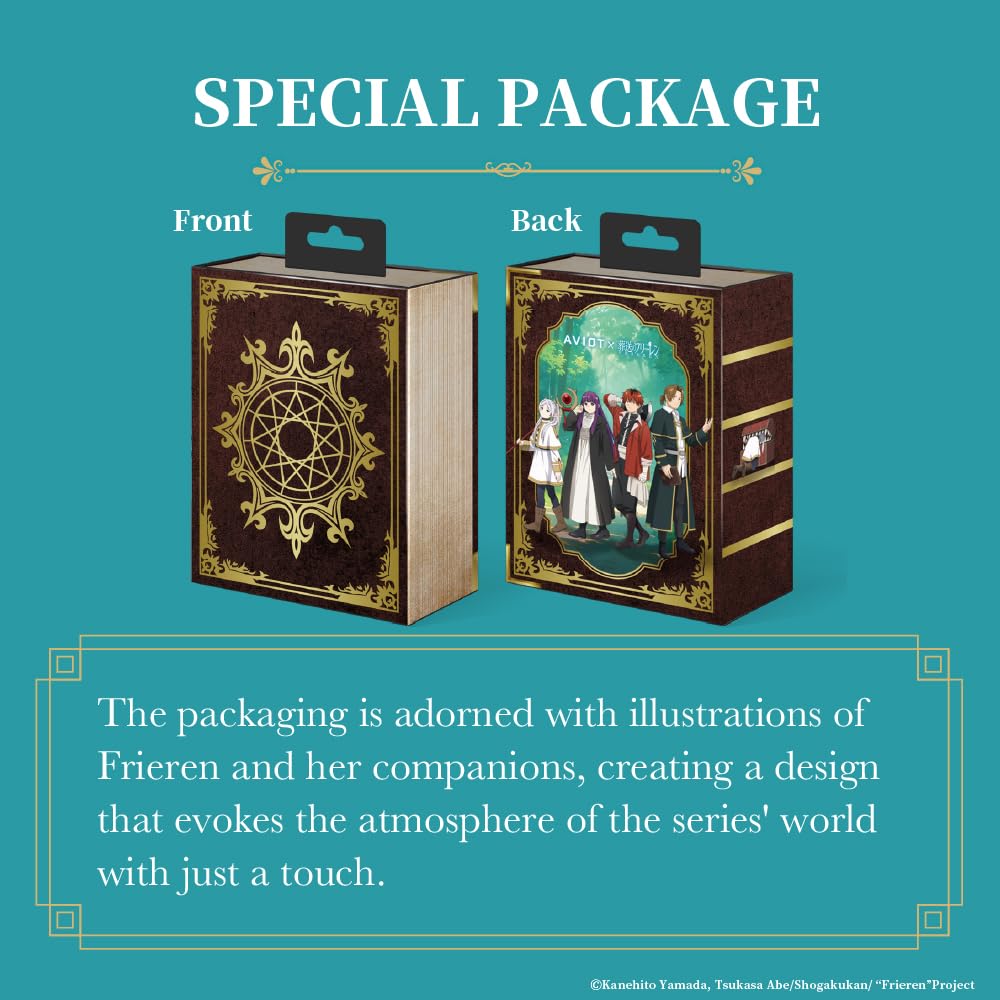 AVIOT TE-Q3-FRR Frieren case blue moon grass accent for style and collectibility