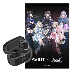 AVIOT TE-V1R-HE2 abyssgard design earbuds for immersive collab listening.