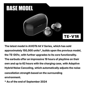 AVIOT TE-V1R-HE2 exclusive illustration on packaging enhances unboxing experience.