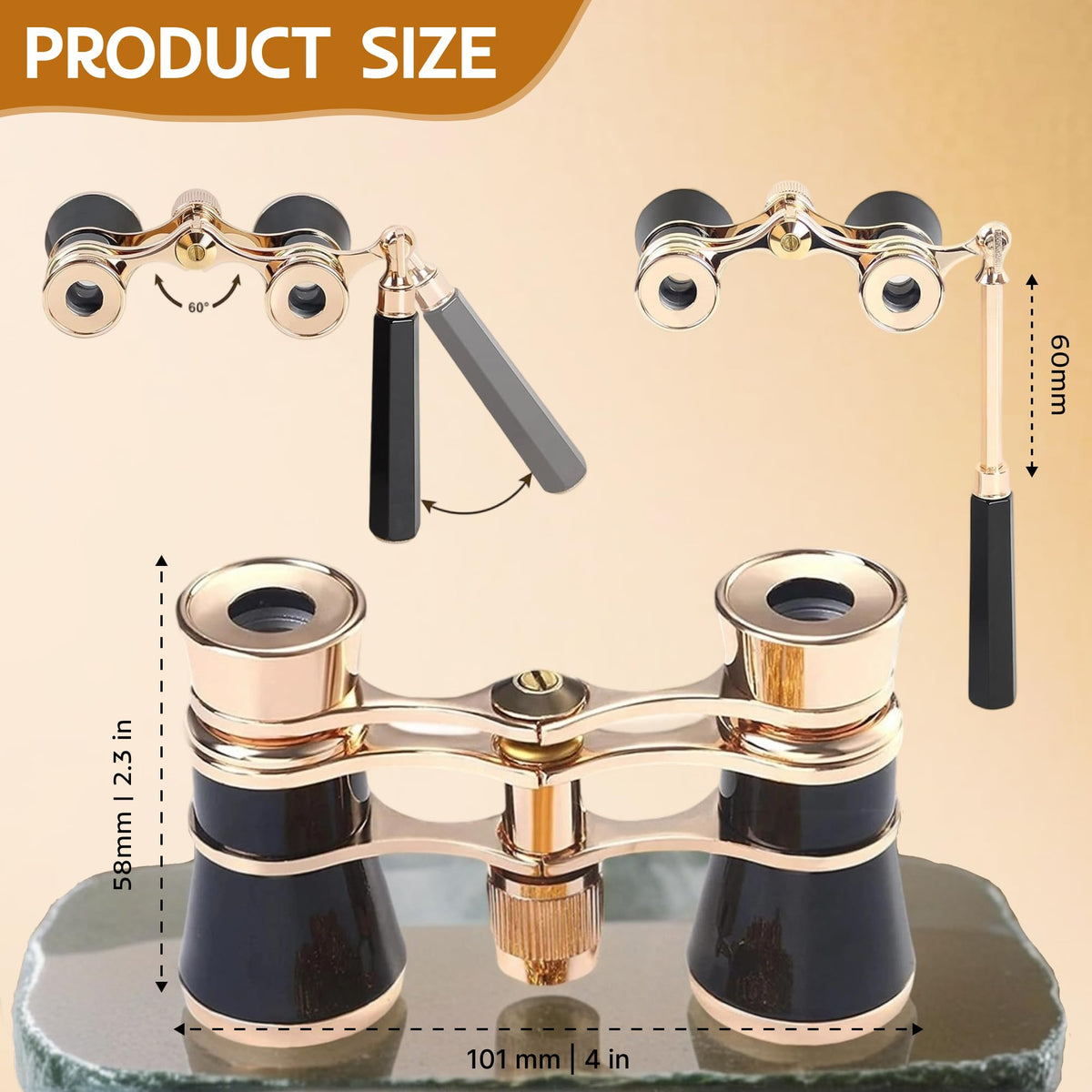 Avkoohum foldable handle detail with handle down, provides pocket-friendly portability