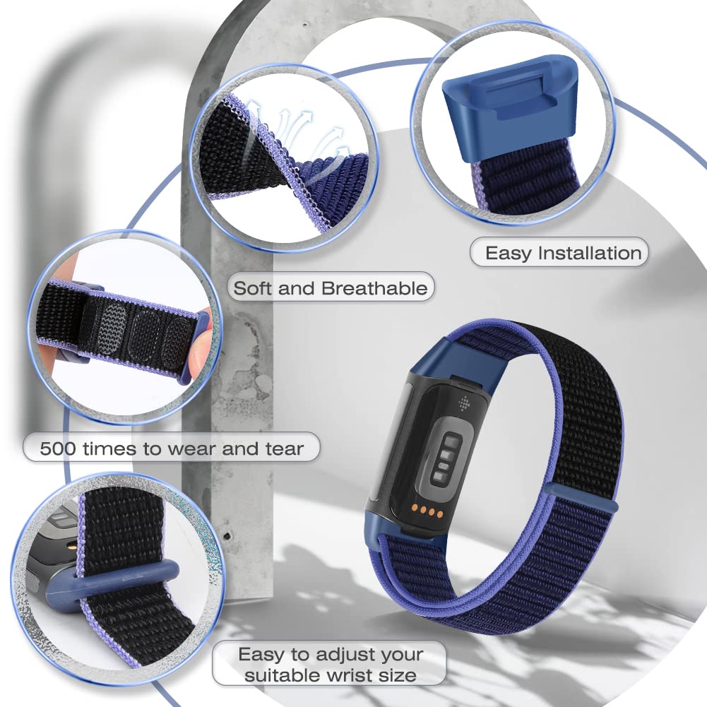 AVOD nylon weave strap featuring fastening technology to prevent slipping during workouts.