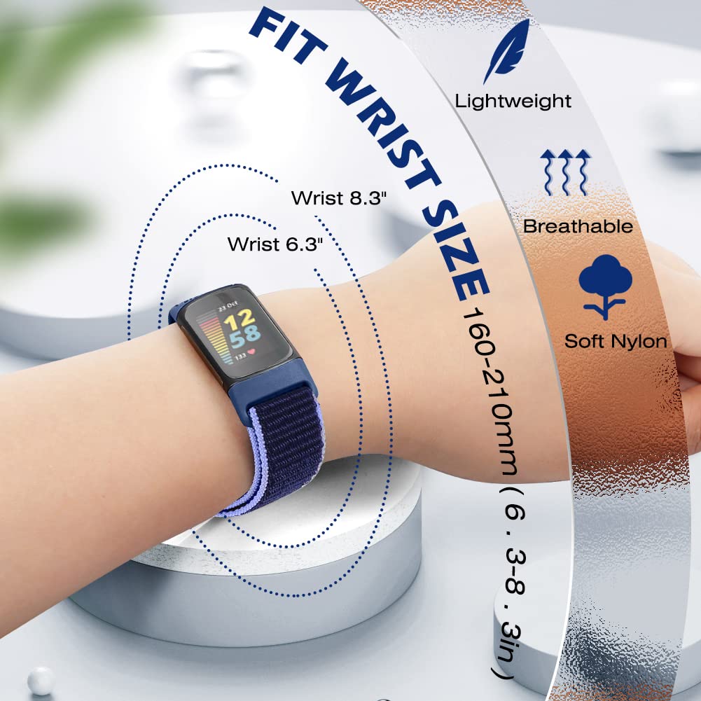 AVOD nylon weave strap with Velcro closure, skin-friendly and secure during activities