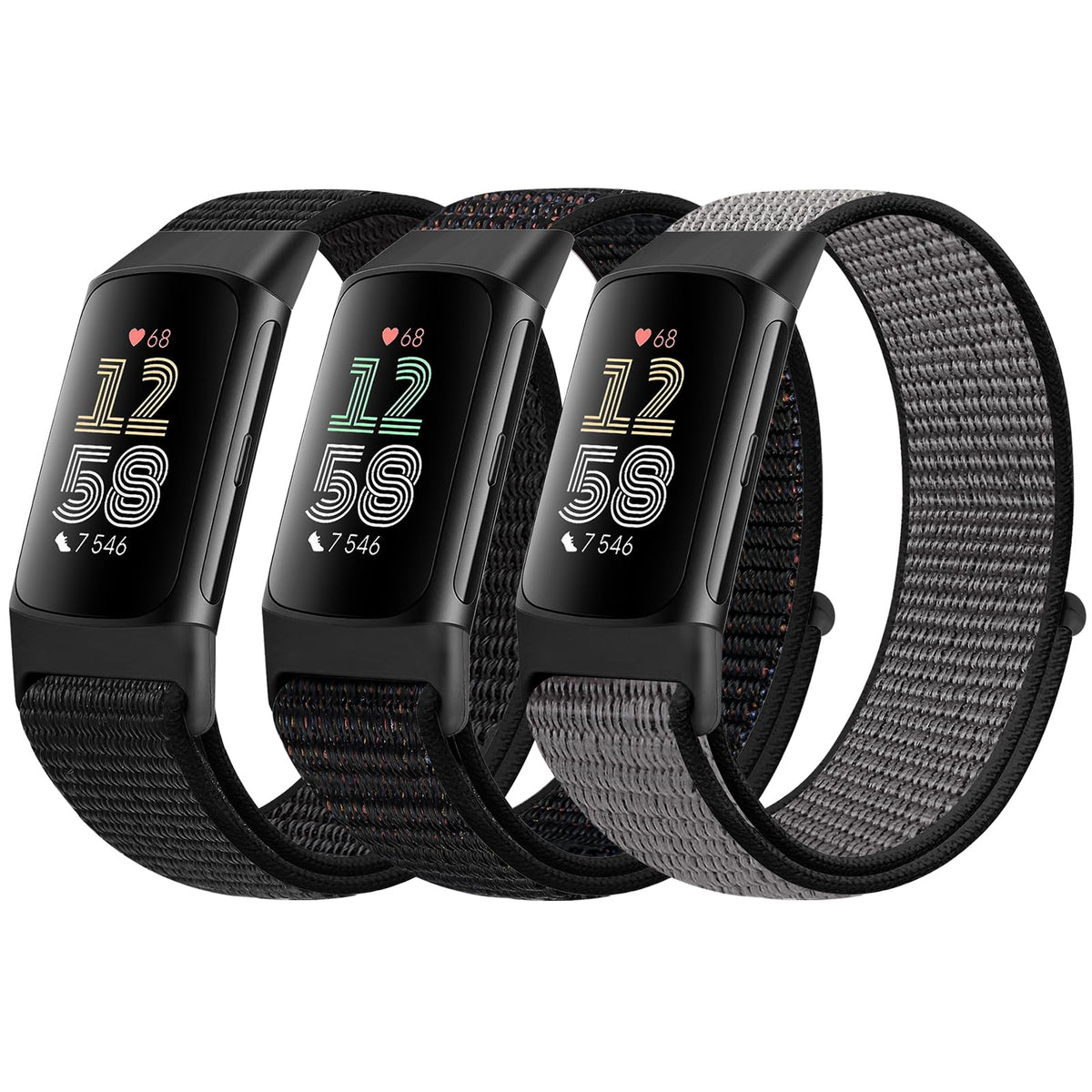 AVOD sport loop nylon band close-up shows tight weave for durability