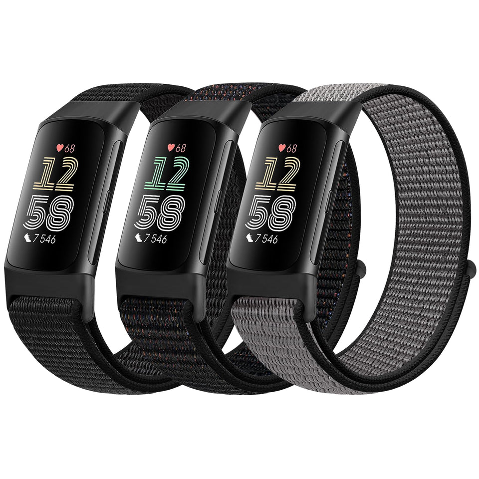 AVOD sport loop nylon band close-up shows tight weave for durability