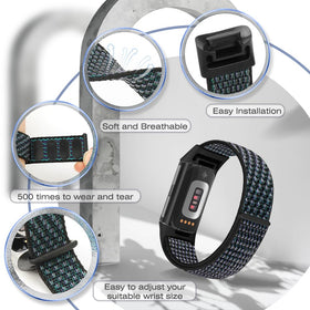 AVOD nylon band reinforced fastening prevents detachment during workouts