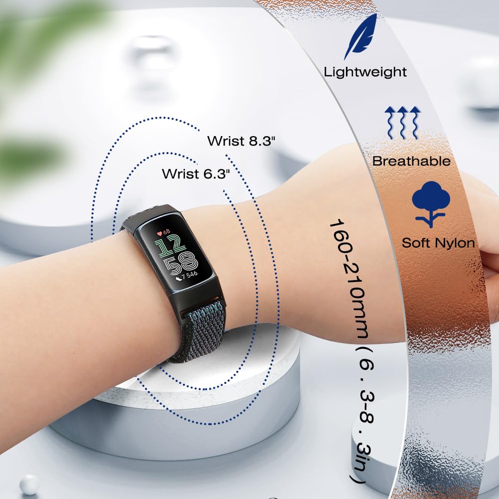 AVOD no buckle design nylon band secured by Velcro