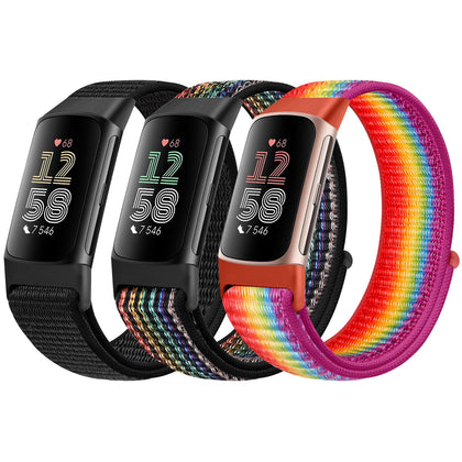 AVOD Sport Loop nylon band close-up on wrist highlighting breathable comfort.