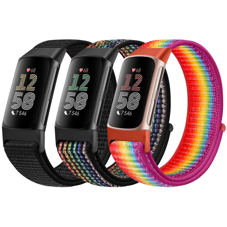 AVOD Sport Loop nylon band close-up on wrist highlighting breathable comfort.