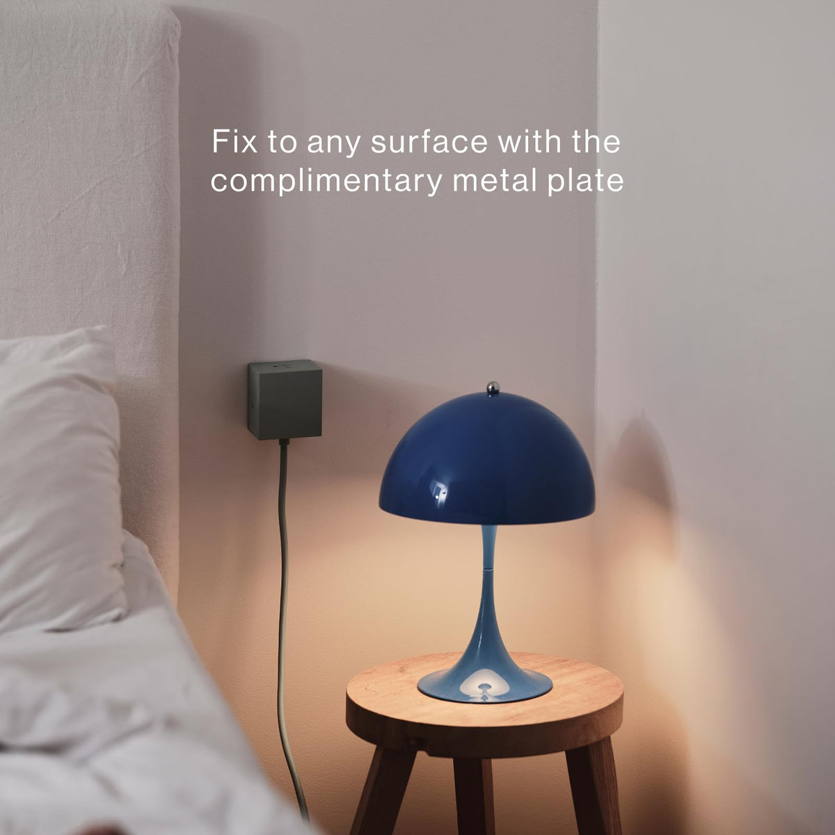 AVOLT Square 1 USB-C ports for fast charging without outlet blocking.