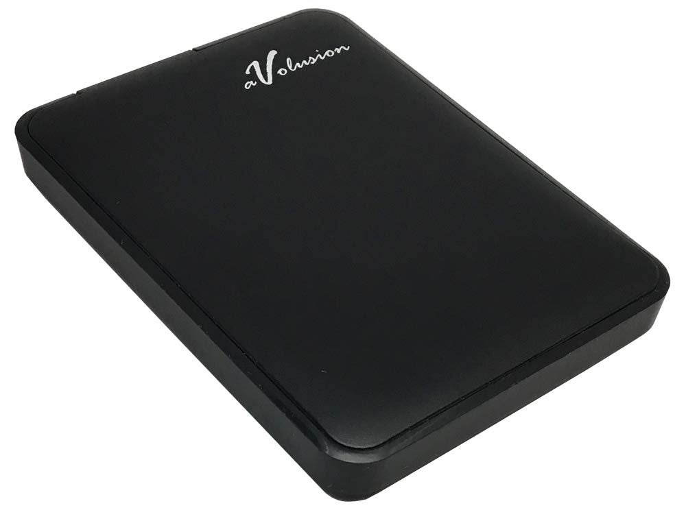 Avolusion 1TB USB 3.0 portable external hard drive front view for Xbox storage