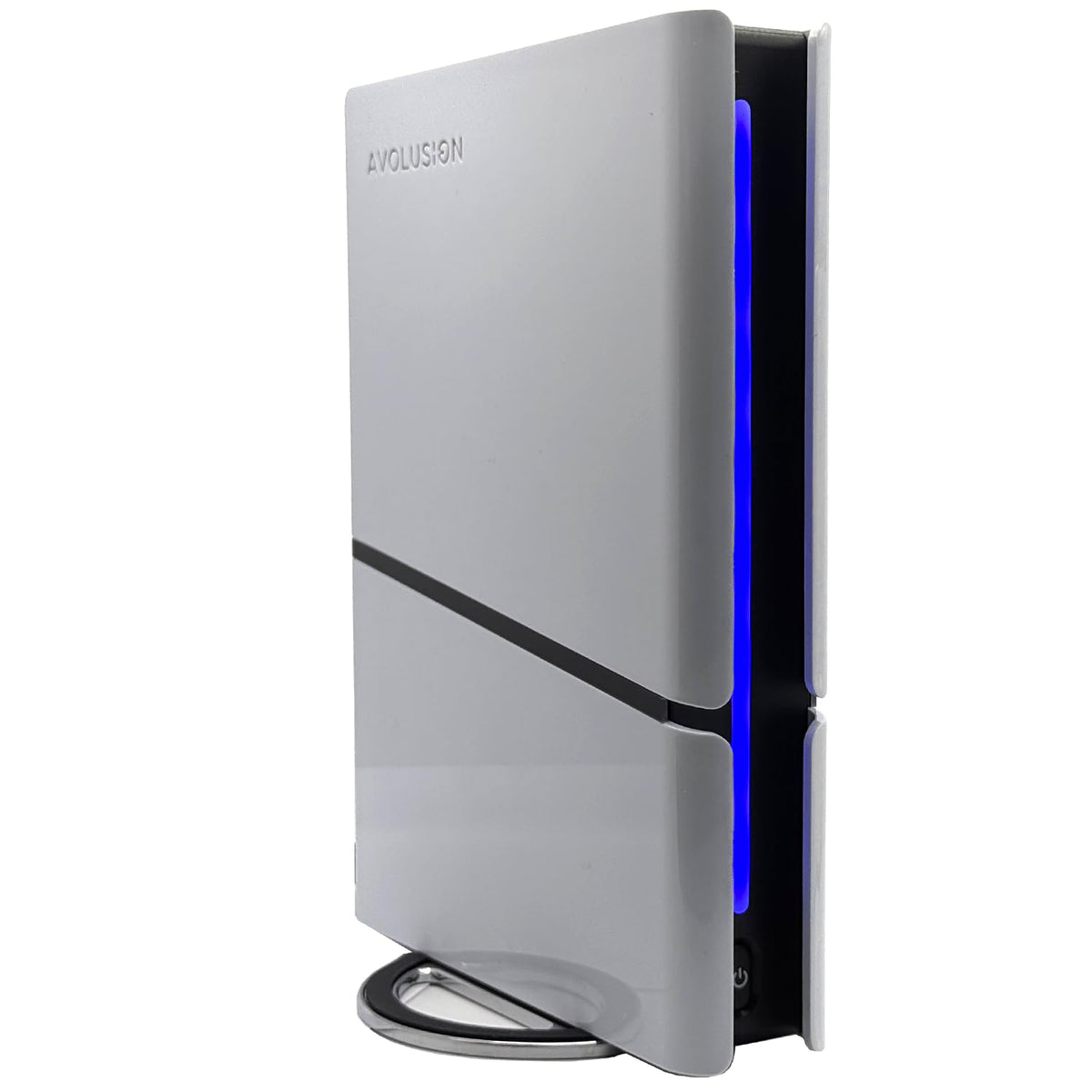 Avolusion PRO-H1 4TB external HDD front view for expanded desktop storage.