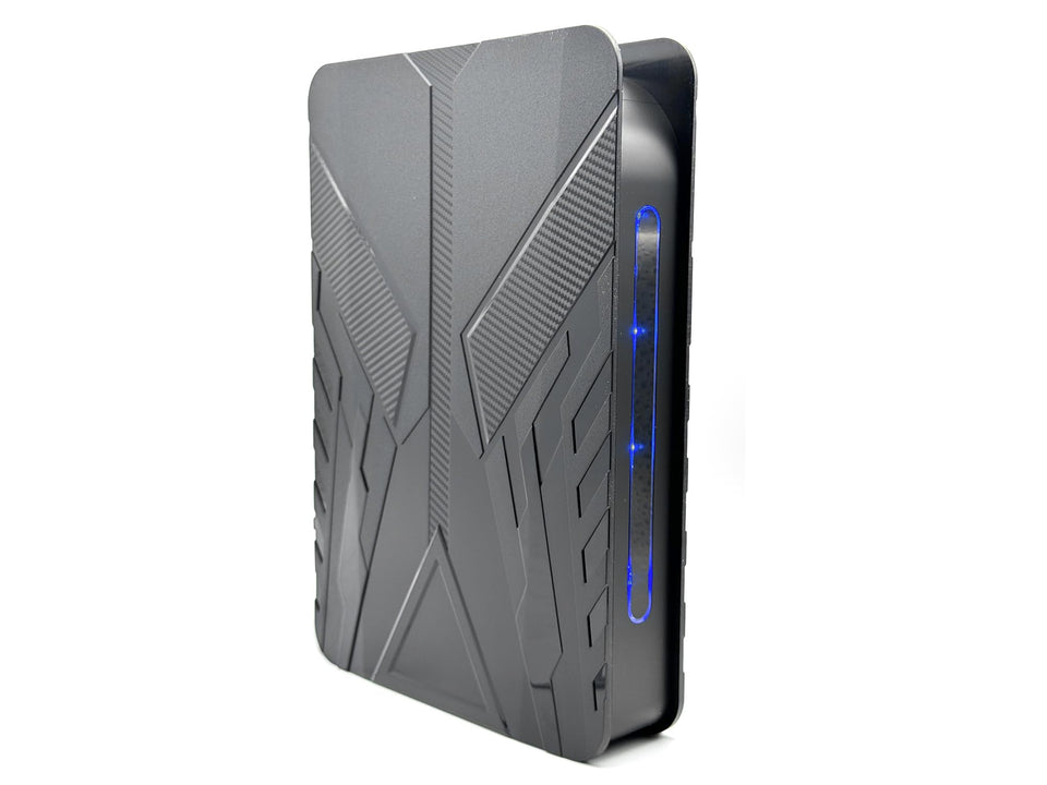 Avolusion PRO-T8 14TB external drive front view showing compact storage expansion potential