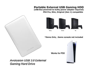 AVOLUSION T1 PS4 and PS5 compatibility preformatted for use