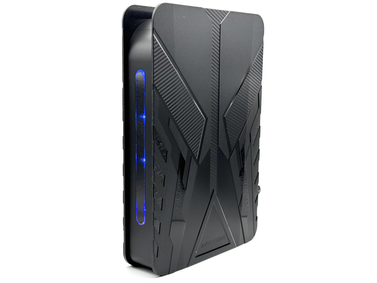Avolusion T8 external 3TB PS5 HDD in black expands console storage.
