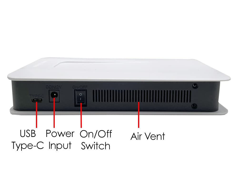 Avoluxion PRO-T5 packaging with included manual and cables