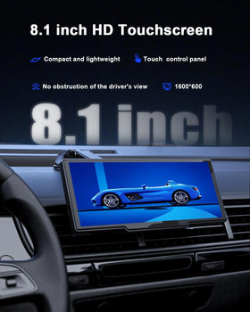 Avylet installed on a dashboard offering better visibility and safer driving