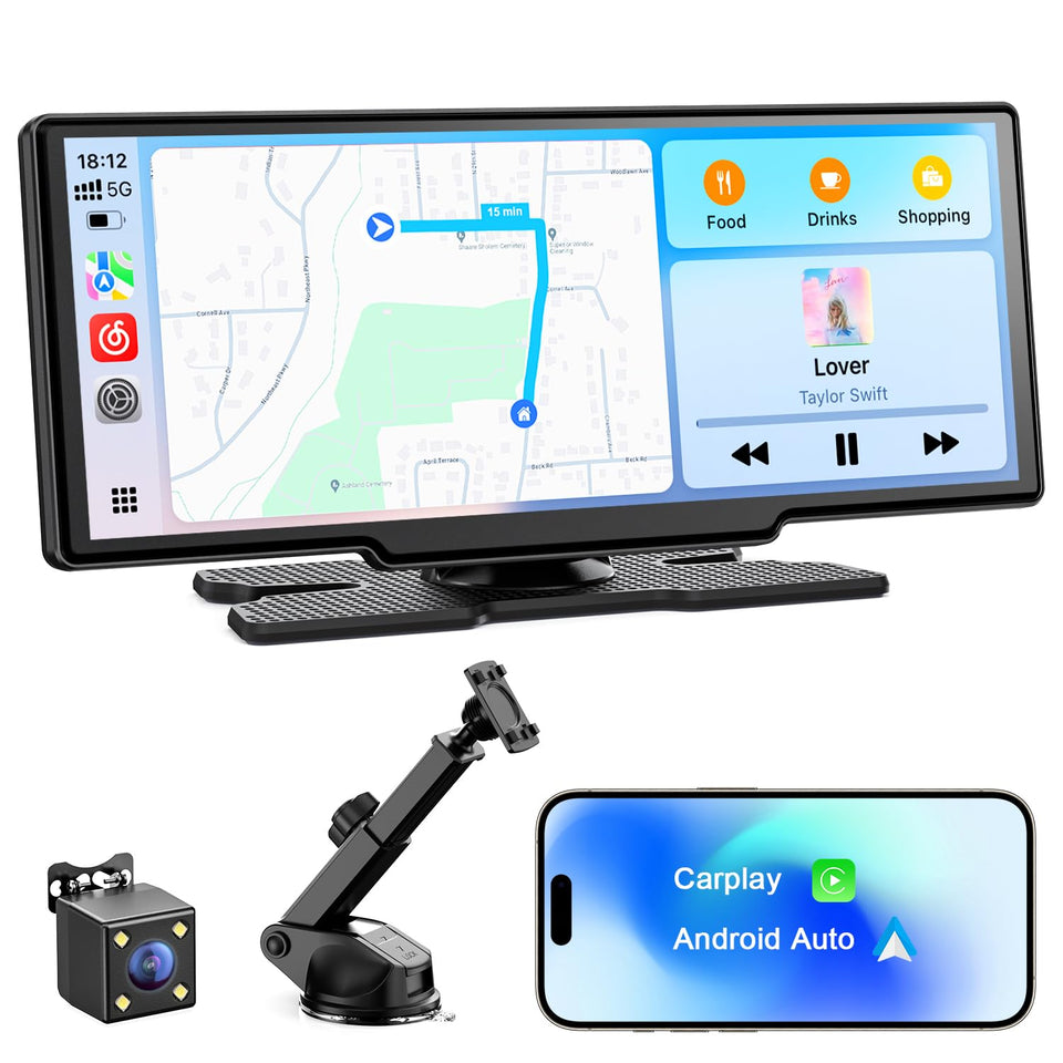 Avylet front display showing home screen and clear navigation benefit