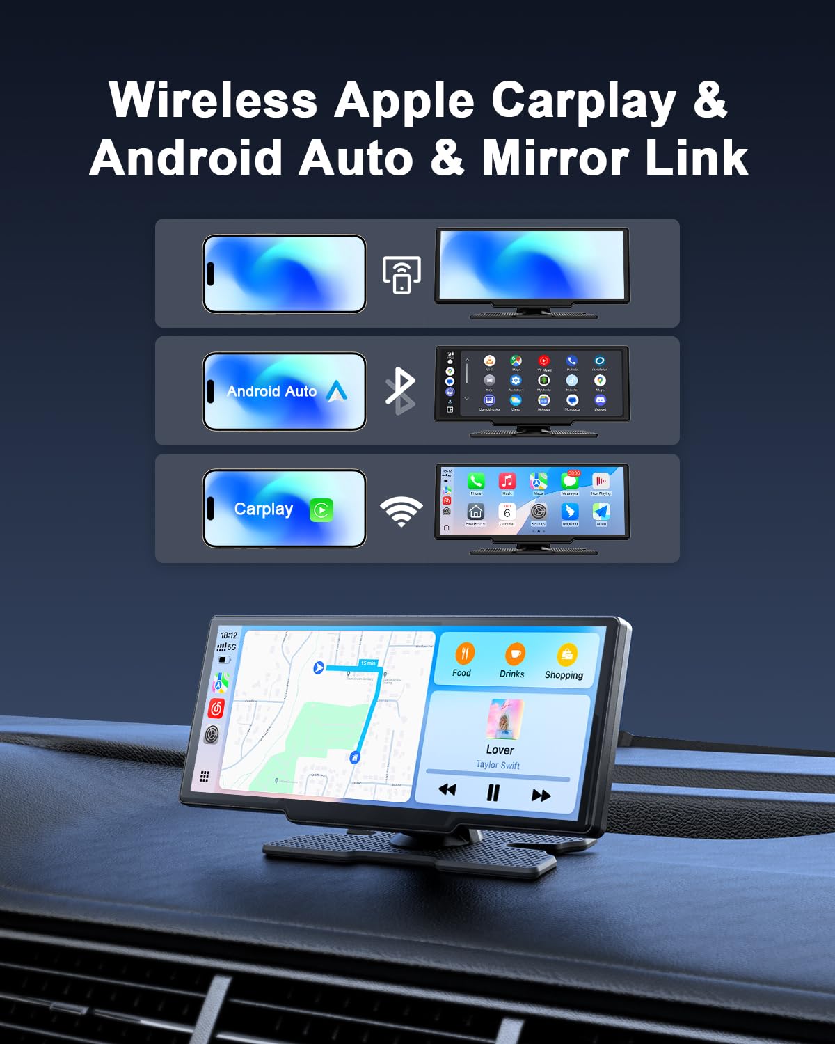 Avylet side profile and adjustable mount demonstrating secure fit advantage