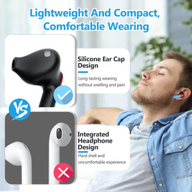 Awaiymi 13mm driver earbuds deliver clear stereo sound.