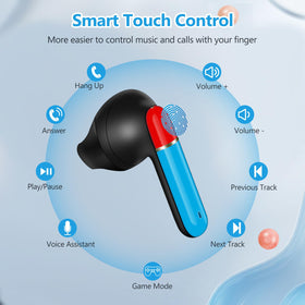 Awaiymi Bluetooth 5.3 earbuds with quick pairing for effortless setup.