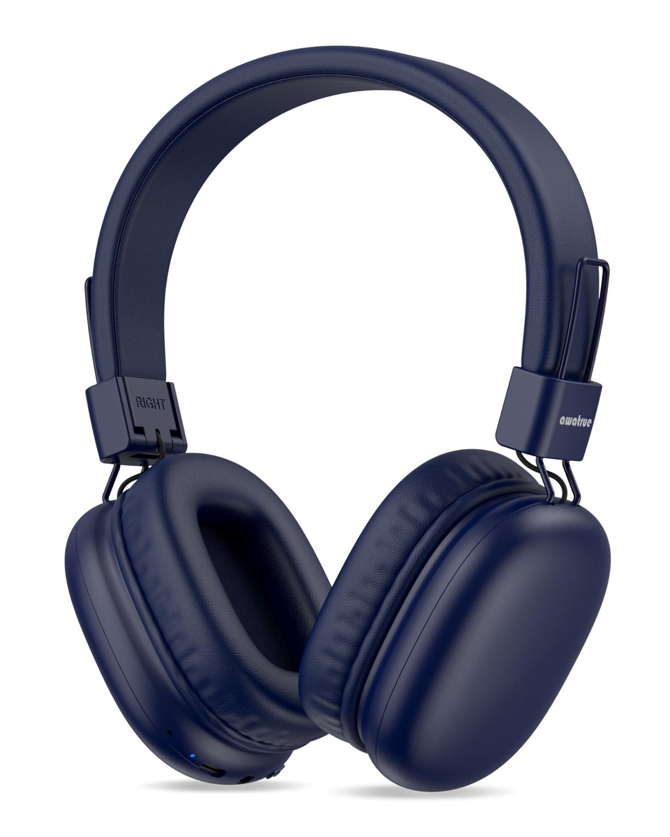 awatrue AT8 headphones folded for travel with lightweight comfort.