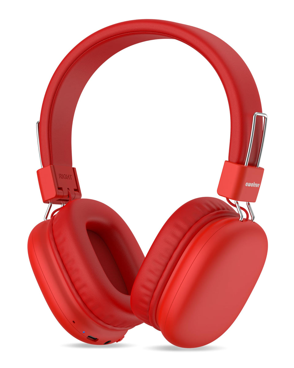 awatrue AT8 kids headphones folded for travel, lightweight and portable