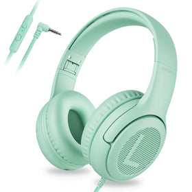 awatrue kids headphones with 85db volume control for safe listening during study time