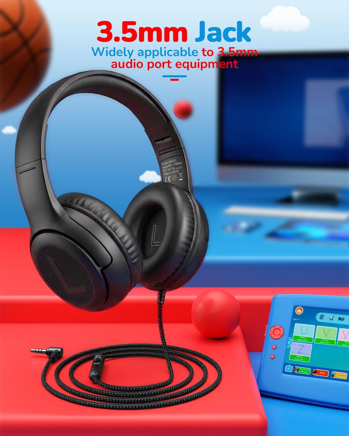 Awatrue AT2 headphones showcasing durable CPC-certified build.