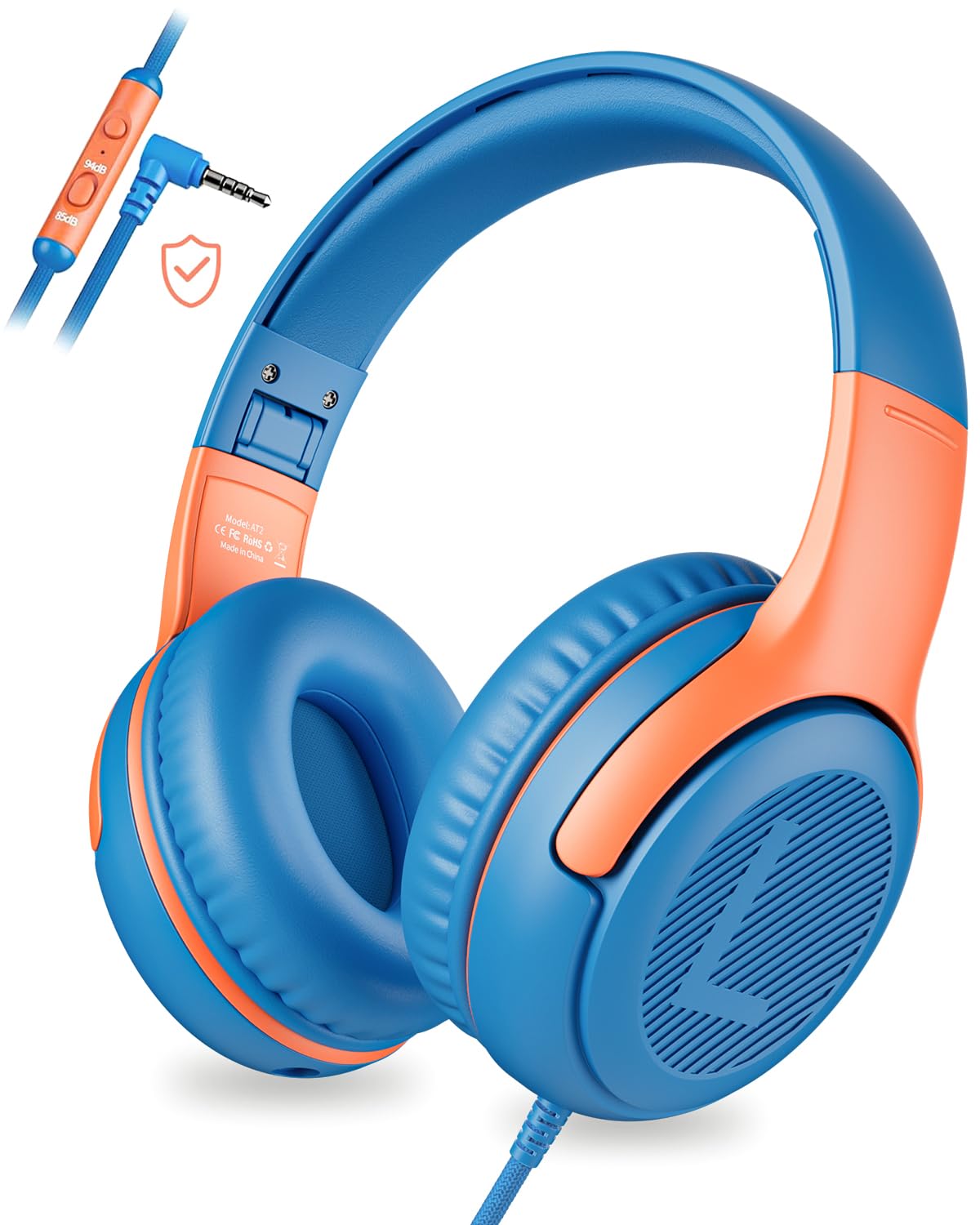 awatrue Kids Headphones Foldable On-Ear provide portable comfort for learning and entertainment.