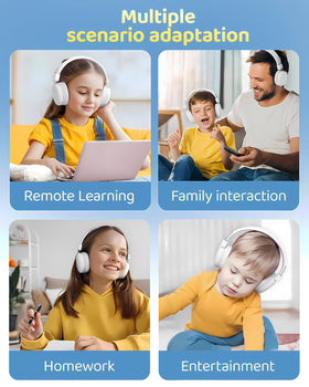 awatrue kids headphones lightweight build ideal for kids and teens