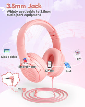 Awatrue on ear design for comfy wear during study