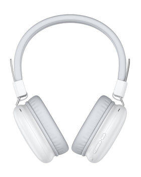 awatrue kids headphones white finish with kid-friendly look