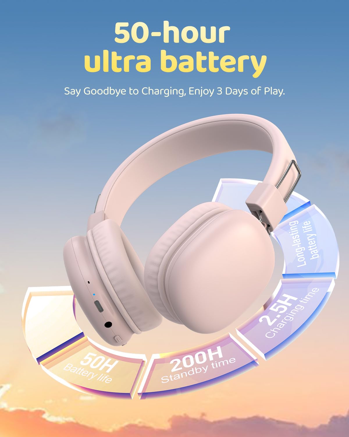 awatrue safe-volume 85dBA design protects young ears