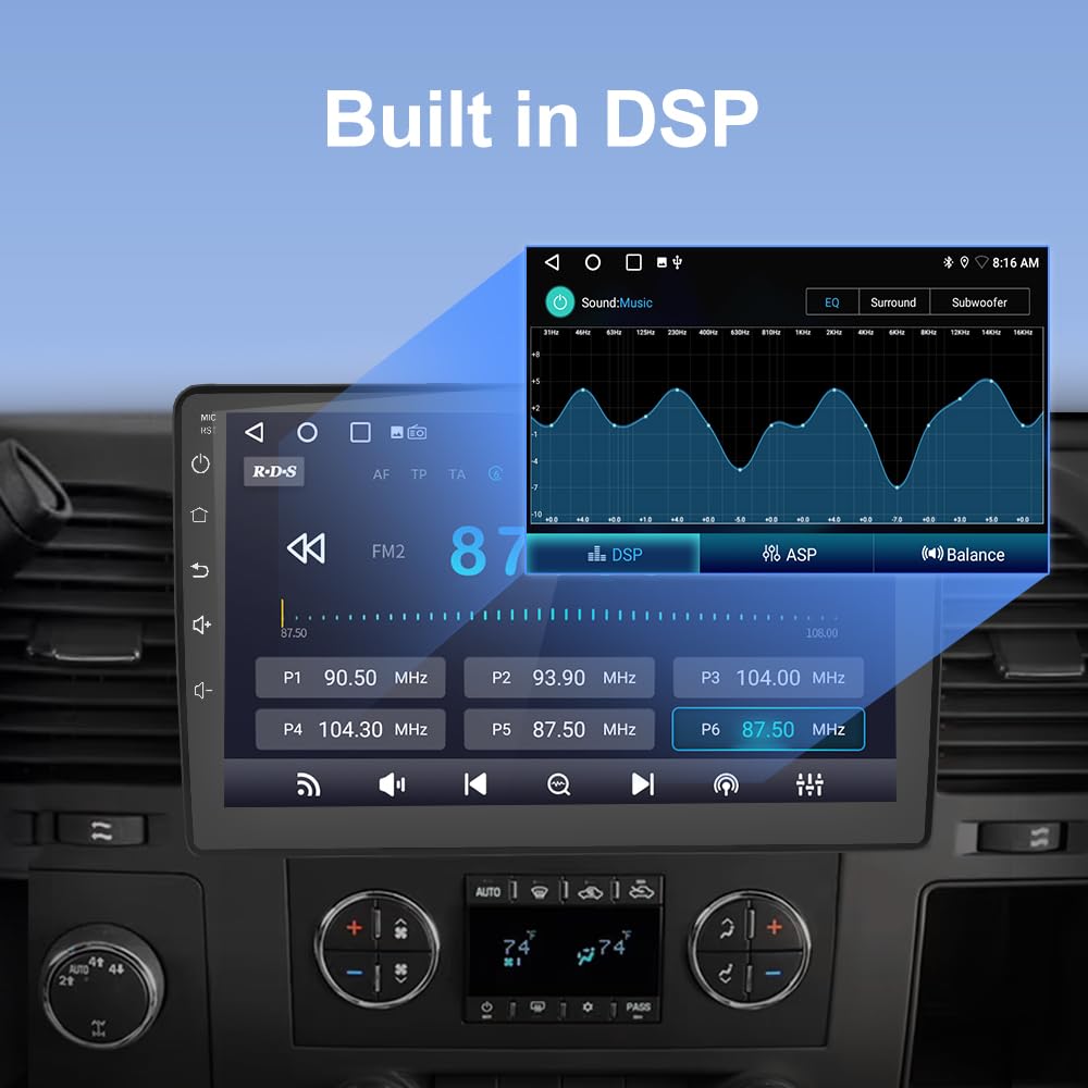 AWESAFE 4Core ultra HD display delivers clear maps in sunlight.
