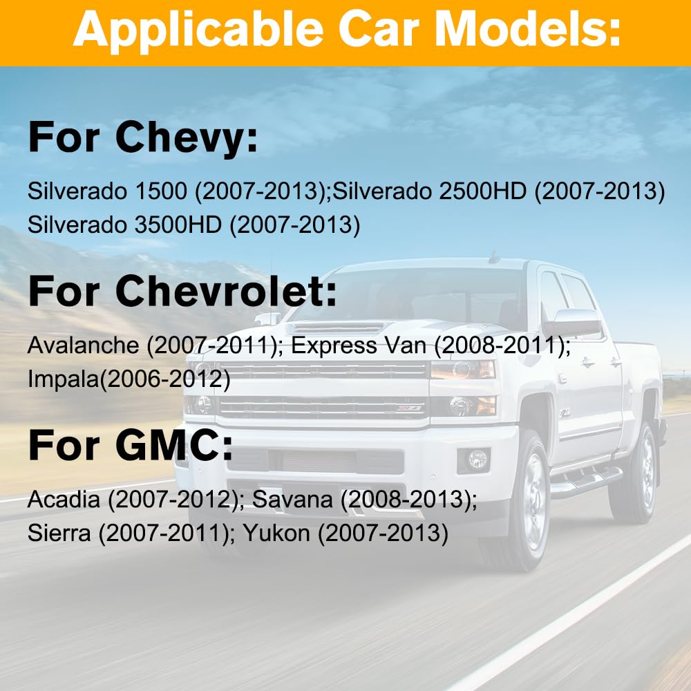AWESAFE 5G WiFi GPS navigation with real-time route updates for Chevy and GMC.