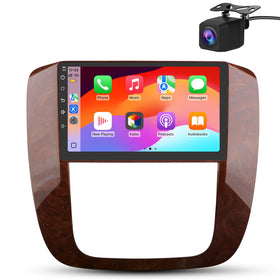 AWESAFE 9-inch head unit front view showing dashboard integration for easy on road use