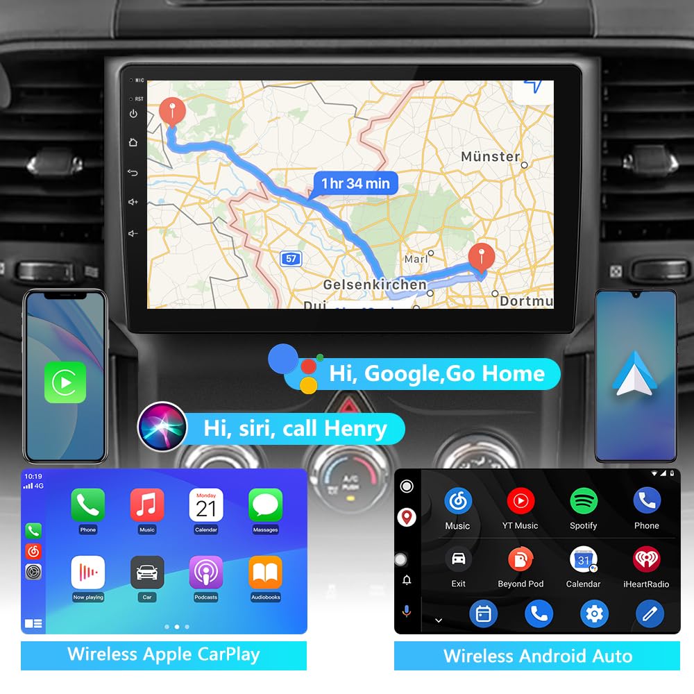 AWESAFE Android 13 interface for faster navigation on Dodge Ram