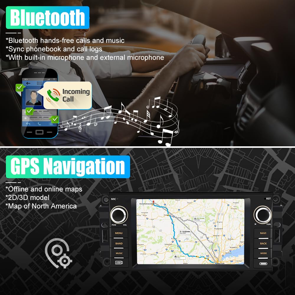 AWESAFE steering wheel controls compatible for safer, easier audio adjustments.