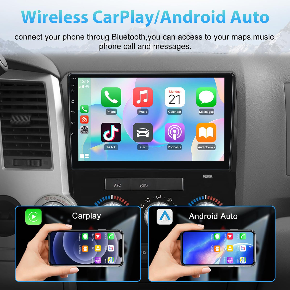 AWESAFE rear connection harness and plugs, simplifies plug-and-play installation