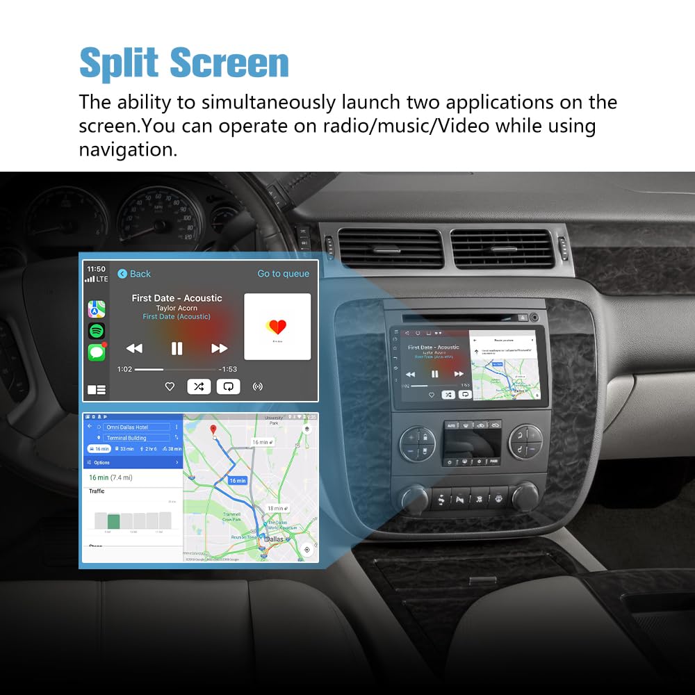AWESAFE Bluetooth hands-free calling with built-in microphone.