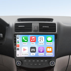 AWESAFE car radio dashboard with 10-inch touchscreen for easy control