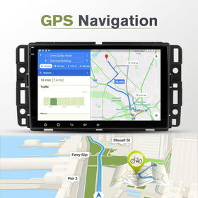 AWESAFE Android Auto on car radio 13 enabling hands-free control and routing