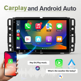 AWESAFE car radio Android 13 with wireless CarPlay for seamless device integration