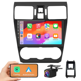 AWESAFE 9-inch IPS display enhances Forester radio visuals and clarity