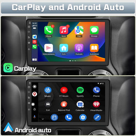 AWESAFE car radio with 5G WiFi navigation and real-time maps