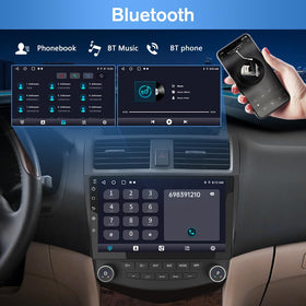 AWESAFE FM radio and Bluetooth for live traffic and hands free calls
