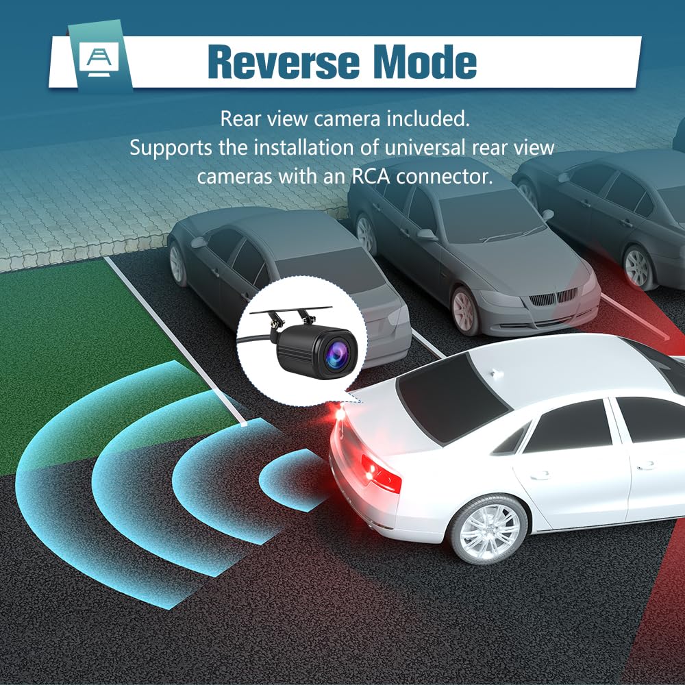 AWESAFE front view camera optional for Ford F-150 dashboard