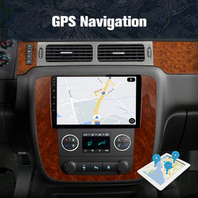 AWESAFE GPS navigation map screen with live and offline maps