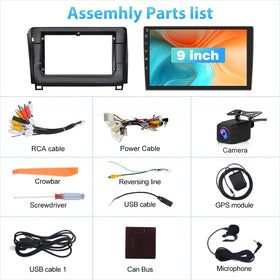 AWESAFE packaging with accessories kit, complete parts for smooth install